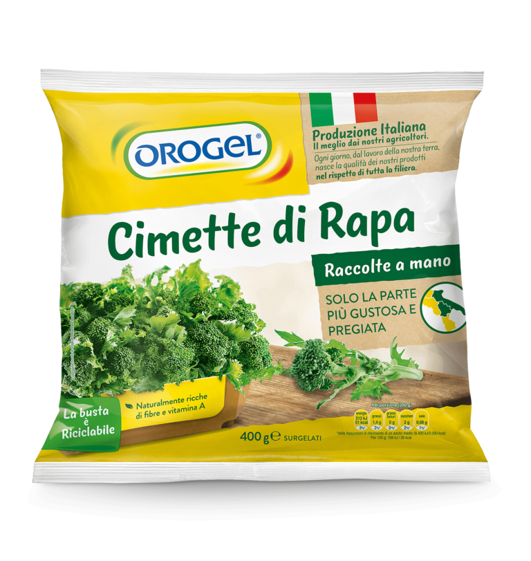 Orogel Cime Di Rape Surgelate Kg1