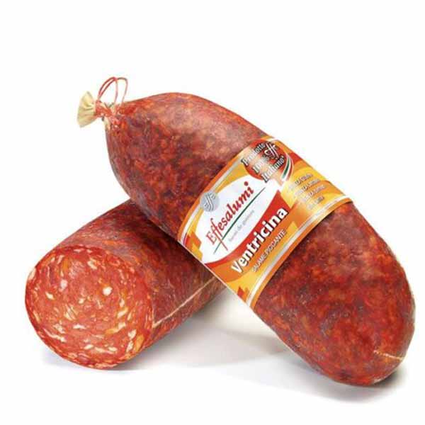 Effesalumi Salame Ventricina 1/2 S/V 100% Italiano
