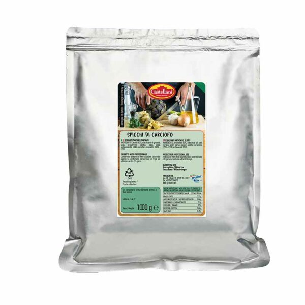 Castellani Carciofi A Spicchi Olio Kg1 Busta