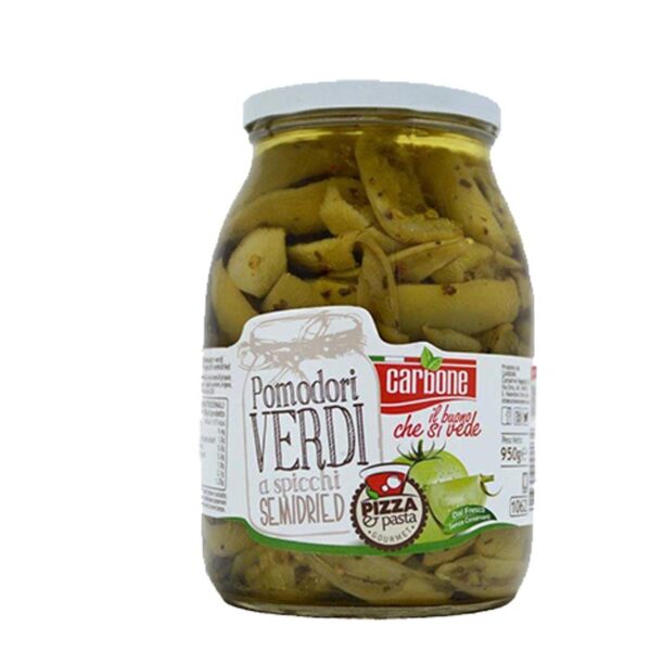 Carbone Pomodori Verdi a Spicchi Semisecchi ml1062