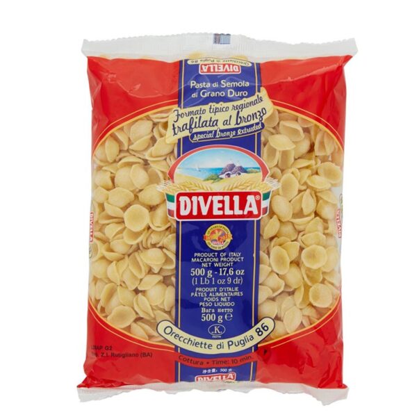 Divella Orecchiette Di Puglia 86 Gr500 Fsor