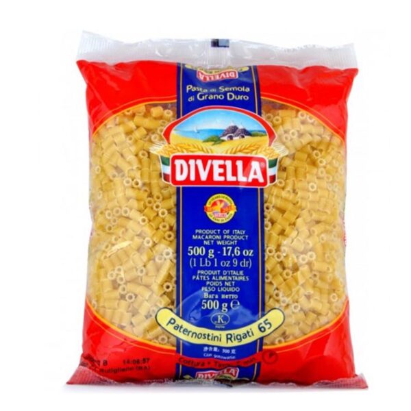 Divella Paternostini Rigati 65 Gr500 Flc