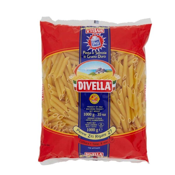 Divella Penne Ziti Rigate 27 Gr500 Flc