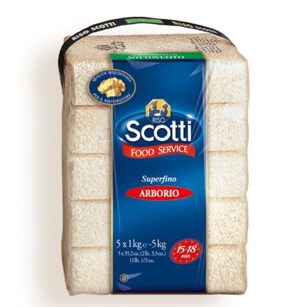Scotti Riso Arborio Kg1 S/Astuccio