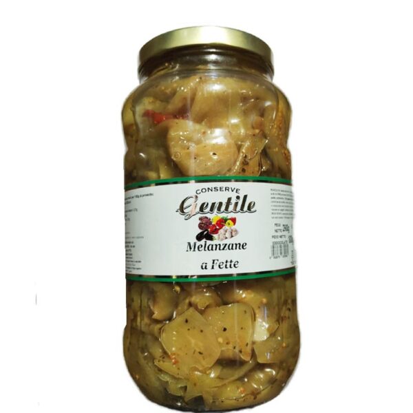 Gentile ml3100 Melanzane a Fette in Olio