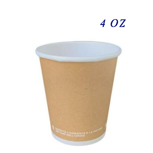 Bicchieri Carta Avana 4oz (50PZ)