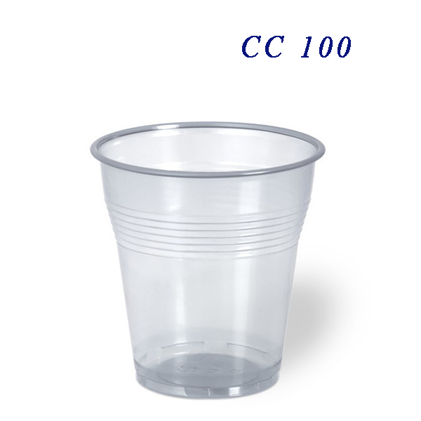 Bicchieri trasparente cc100