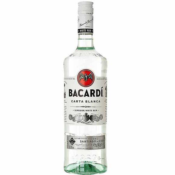 Bacardi Carta Blanca Lt1