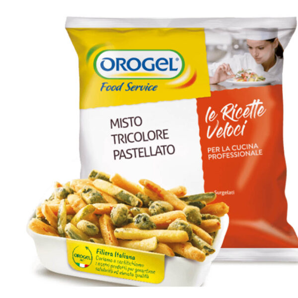 Orogel Misto Tricolore Verdure Pastellate Kg1