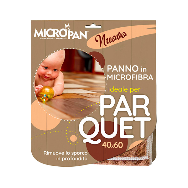 Micropan Panno Microfibra Parquet Cm40x60