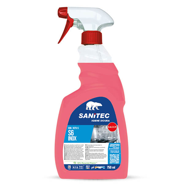 Sanitec S6 Sgrassatore Inox ml750 Trigger