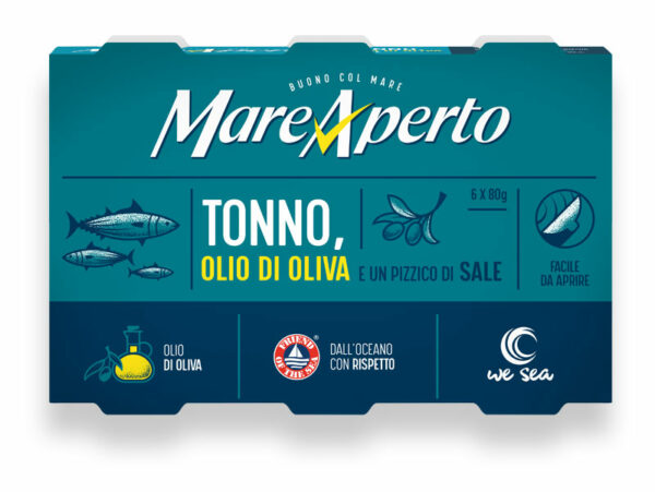 Mare Aperto Tonno O.O. Gr80x6