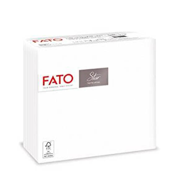Fato Star Tovaglioli Bianco 38x38 Pz40