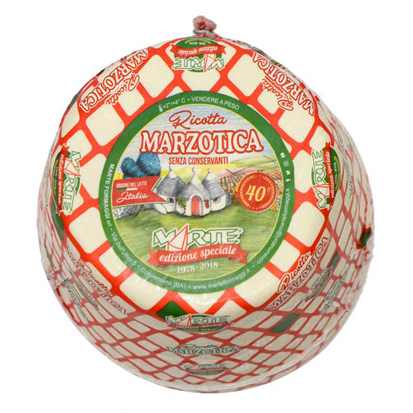 Marte Ricotta Dura Forma